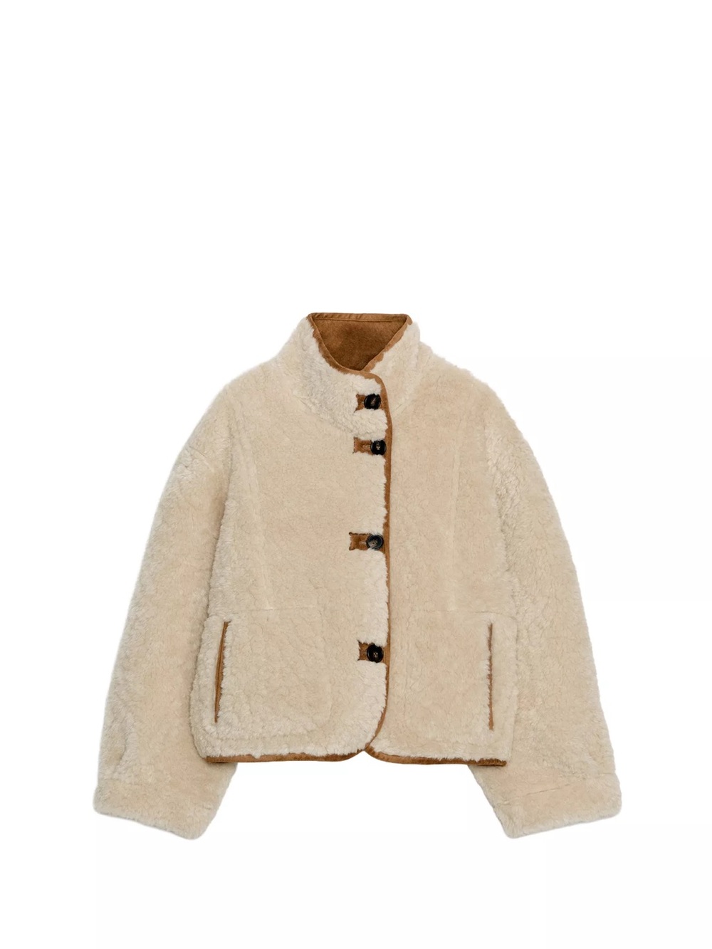 Reversible double faced jacket